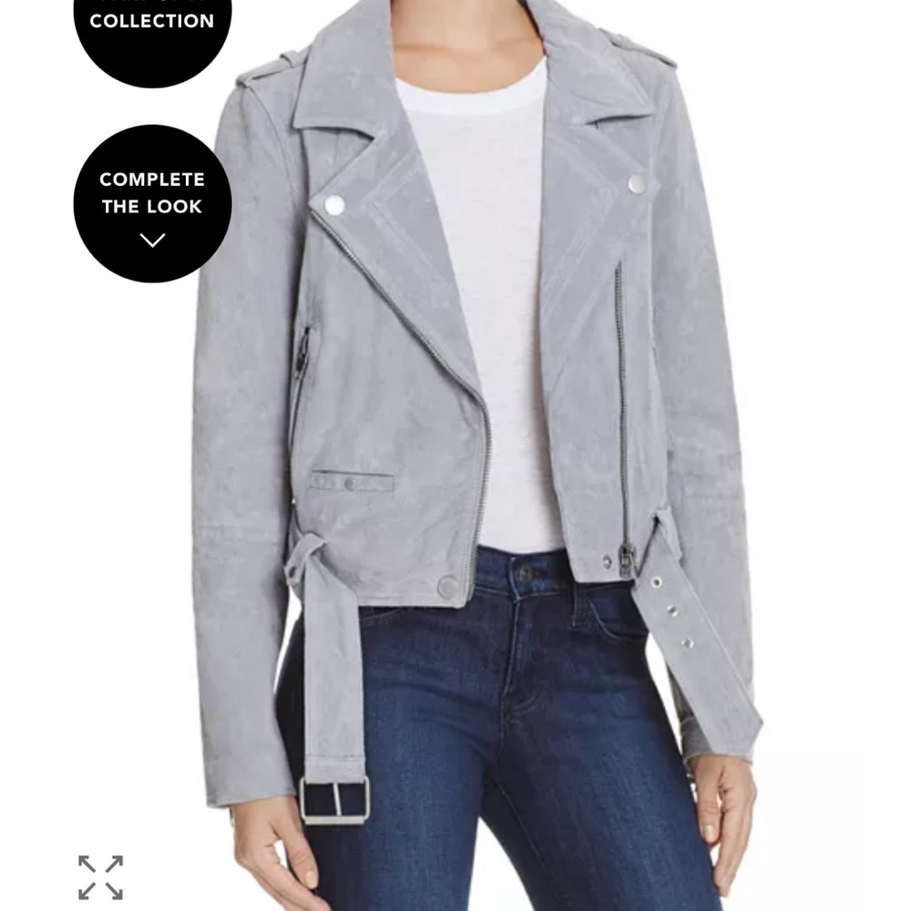 Blank NYC Gray Moto Jacket